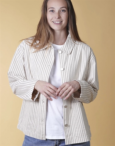 Elsk - Ease Womans Overshirt - Ecru/Earth